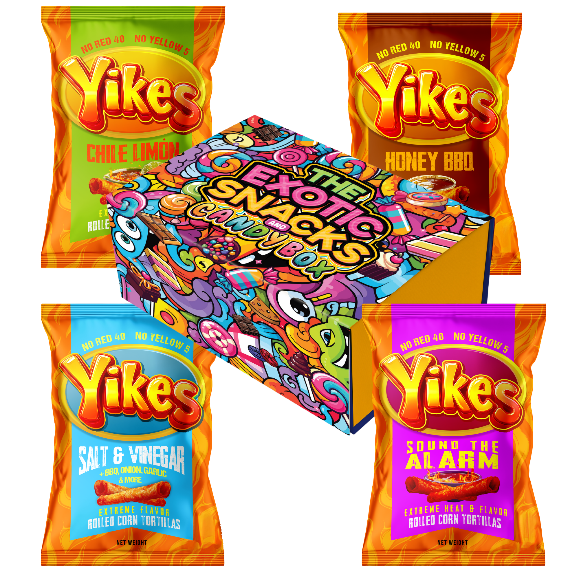 Yikes Chips Mix & Match – Choose Your Favorite Flavors, 4oz Bags (5% Off 10+)