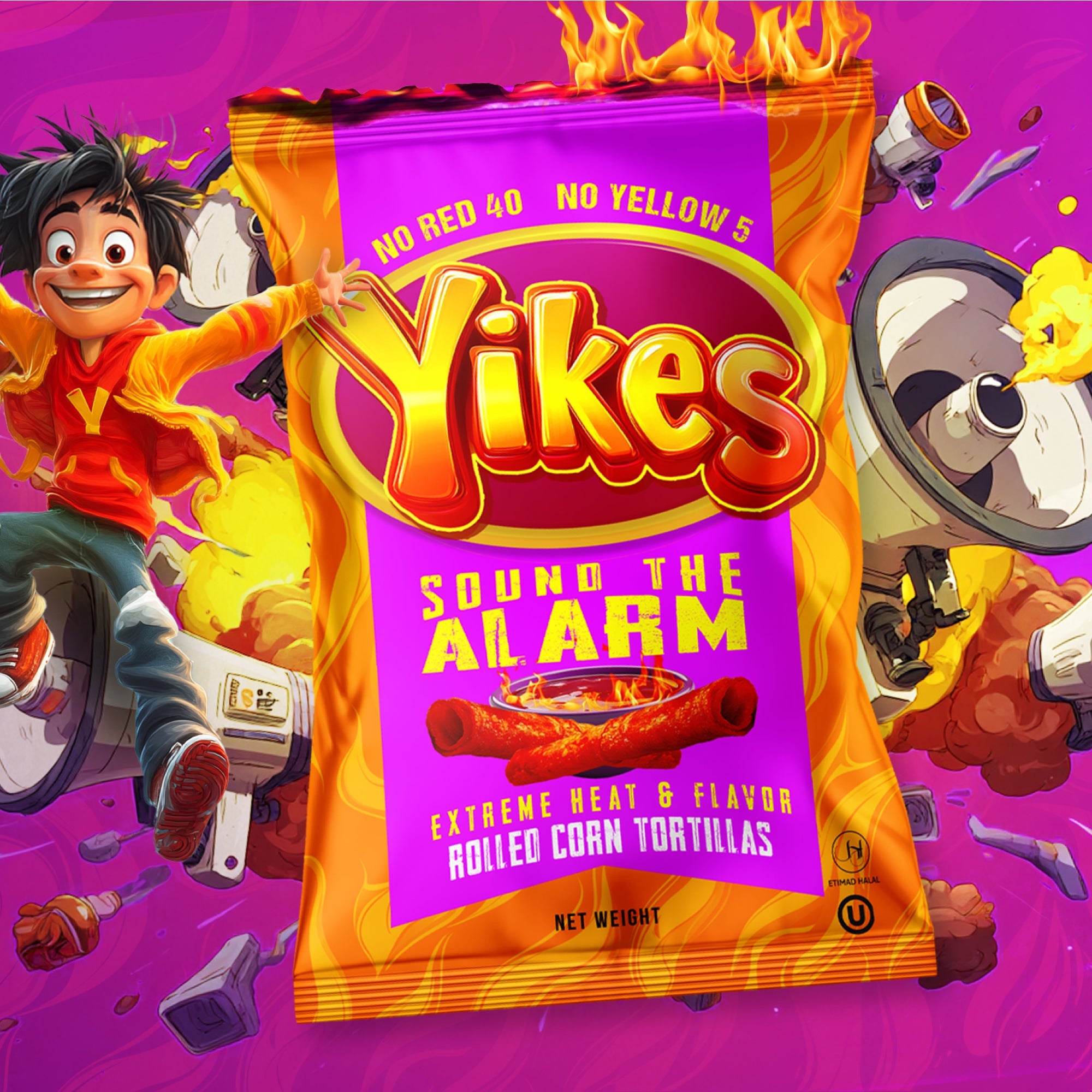 6 Ways to Use Yikes Sound the Alarm Rolled Chips
