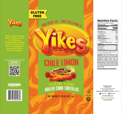 Yikes Variety Flavor Pack, 4oz (6 Bags)