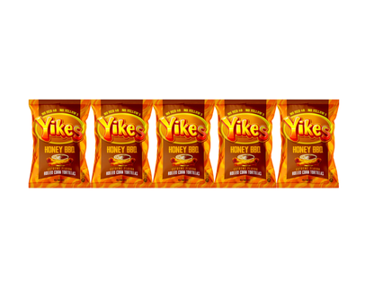 Yikes Honey BBQ Chips – Sweet & Smoky Barbecue Snack, 4oz (5-Pack)