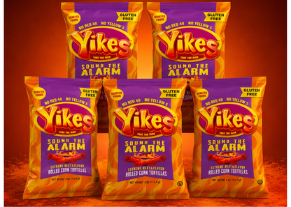Yikes Sound The Alarm Chips – Extra Hot Spicy Snack, 4oz (5-Pack)
