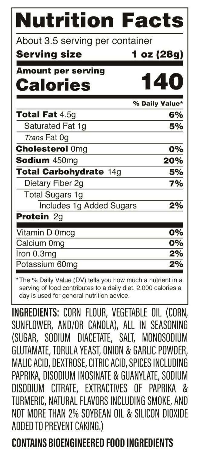 Yikes Salt & Vinegar Chips – Tangy Kettle Style Snack, 4oz Bags (Case of 10)